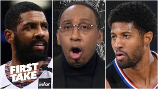 Stephen A.: Kyrie Irving & Paul George will be the most scrutinized players this season | First Take