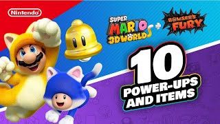 Super Mario 3D World + Bowser's Fury 😸🔥 10 Power-Ups! | @playnintendo