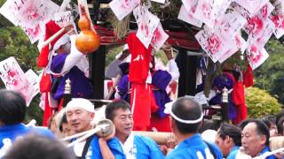 大木戸八幡神社秋祭・2012　小瀬の太鼓台