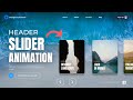 How to Create a Header Slider Animation in Figma - Figma Animation Tutorial