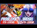 SF6 ▰ PROBLEM X ( M.BISON ) VS BROSKI ( AKI )  ▰ Street Fighter 6