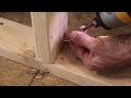 Carpentry Trick How To Easily & Accurately Toenail Studs