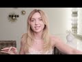 peyton list s 10 minute beauty routine for a sun protected shimmery look allure