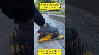 What a shocking safety shoe!Product model:0213 #safetyshoes #workshoes #workboots