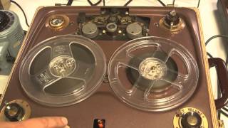 1953 Webcor Model 210 1 Reel-to-Reel (Part 1)