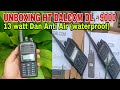 Unboxing & Brief Review of Dalcom DL 9000 vhf Walkie Talkie Ready to Swim