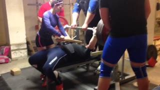 270kg bench press