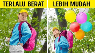 RAHASIA BERKEMAH GENIUS 🏕️ BERTAHAN DI MANA SAJA DENGAN HACKS INI! 🌄🛶