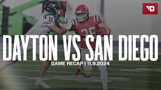 Recap | Dayton Football vs San Diego 11.09.2024