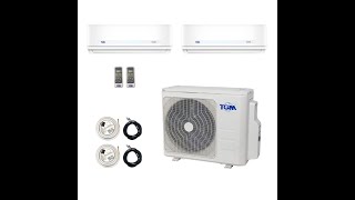 TGM Dual Zone, 18000 BTU. #trendingvideo #minisplit #airconditioner