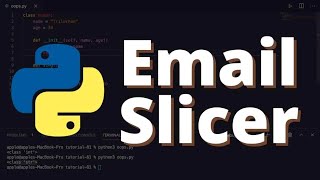 🛑How to make a Email Slicer using Python🐍|| CodingHero🤖