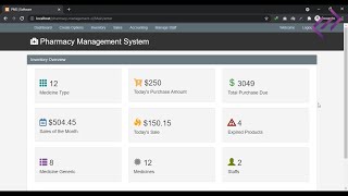 Pharmacy Management System in PHP MySQL CodeIgniter with Source Code - CodeAstro