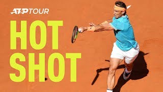 Hot Shot: Did Nadal Crush This Forehand With Thor's Hammer? | 2019 Rome 2019 Final