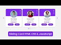 How to make Card Slider in HTML CSS & JavaScript
