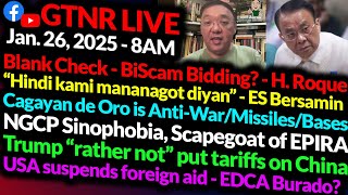 BiScam Bidding? - Roque | CdeO Anti-War | NGCP Scapegoat of EPIRA | GTNR Ka Mentong and Ka Ado