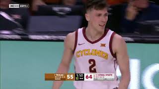 Caleb Grill tells Texas bench to call timeout following big 3 pointer 01-17-23