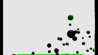 bouncing flocking colliding spheres