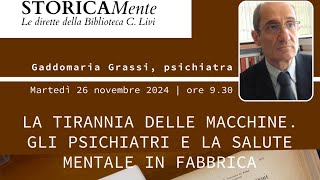 La tirannia delle macchine. Gli psichiatri e la salute mentale in fabbrica