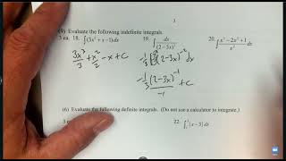 Calculus 1st Semester Review Packet 2024 Solutions