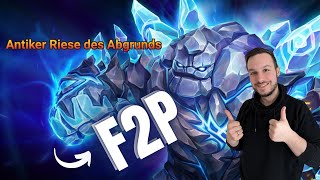 F2P Riese Abgrund HART (Giant Abyss hard) - Summoners War Deutsch