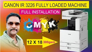 Canon IR 3226 Printer Full Installation