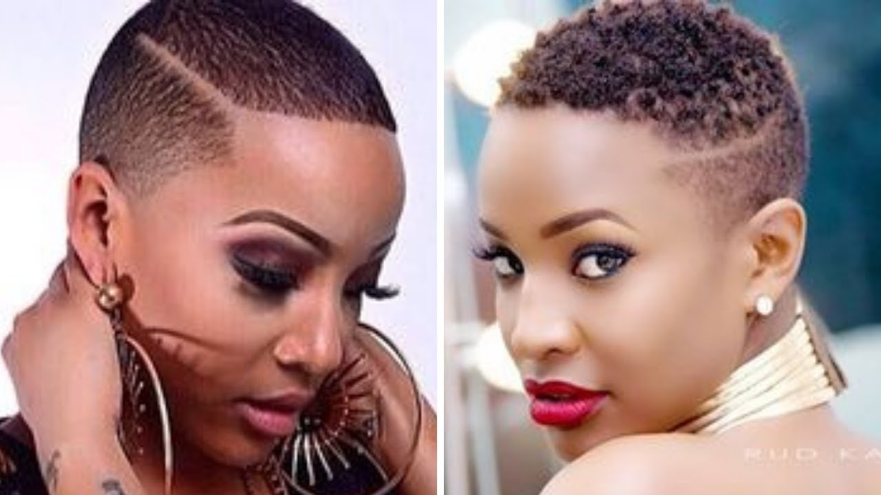 SHORT HAIR HAIRSTYLES FOR BLACK MELANIN WOMEN WITH ROUND FACE | WOMEN ...