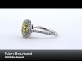 mark broumand 1.90ct cushion cut diamond engagement ring