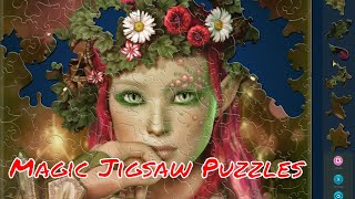 Solving Magic Jigsaw Puzzles 424 (140🧩) Fantasy Fairies