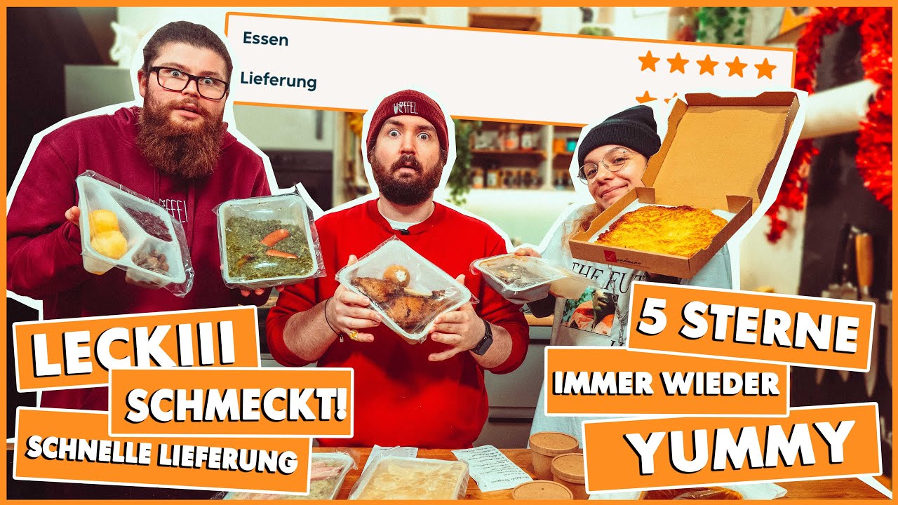 Wir BESTELLEN Das BESTE WEIHNACHTSESSEN - YouTube