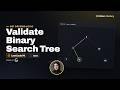 Validate Binary Search Tree - LeetCode 98 | BST Ordered Logic (Java)