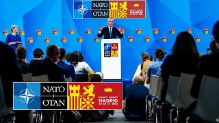 NATO Secretary General's press conference at NATO Summit in Madrid 🇪🇸, 29 JUN 2022