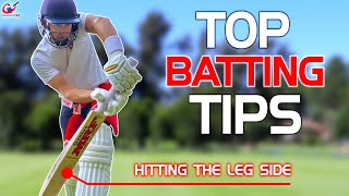 FIX this common LEG SIDE MISTAKE - BATTING TIPS and DRILLS