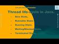 Thread Life Cycle in Java Explained with Code | | New → Runnable → Running → Waiting → Terminated