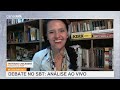 debate no sbt sem lula bolsonaro saiu vencedor e fez tebet se posicionar diz cientista política