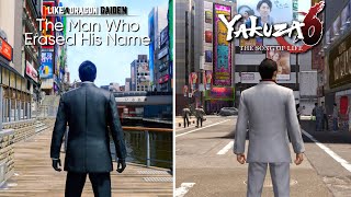 Like a Dragon vs Yakuza: Physics and Graphic Details