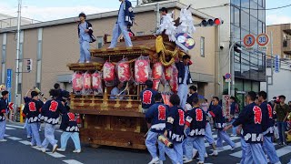 令和元年 野堂東組 平野郷杭全神社夏祭り 試験曳き だんじり祭り