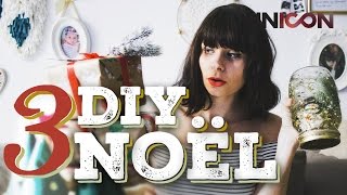 ∞DIY∞ 3 IDÉES DÉCO POUR NOËL (avec Natacha Birds)