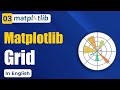 How to add Grid Lines using the Matplotlib library [English] | | Matplotlib Tutorial 3