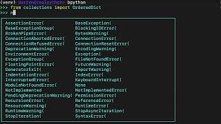 Unique Features of Python's OrderedDict
