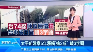 台中太平「新建案」5年漲幅逾3成　開價破3字頭｜房地產新聞｜訂閱@money_setn看更多 財經新聞