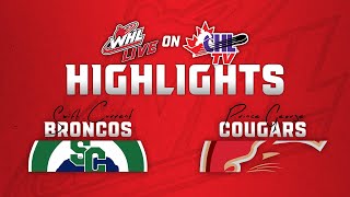 Swift Current Broncos at Prince George Cougars 01/28 | WHL Highlights 2024-25