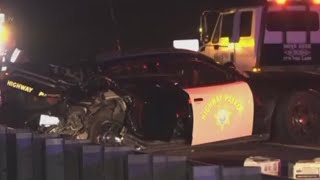 2 CHP officers injured in San Bernardino crash