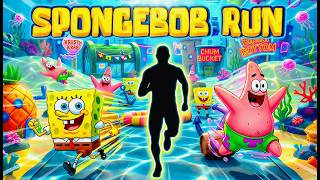 SPONGEBOB RUN 🍍| Bikini Bottom Chase | Immersive Interactive Warm Up | Fitness Workout