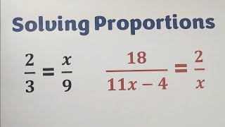Solving Proportions - Grade 9 Math by @MathTeacherGon