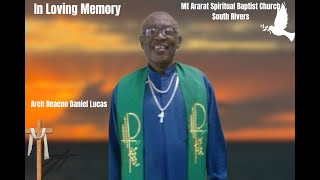 Arch Deacon Daniel Lucas-Funeral Service