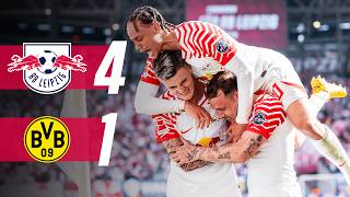 Dominant victory against direct competitor! | RB Leipzig vs. Dortmund 4-1 | Highlights