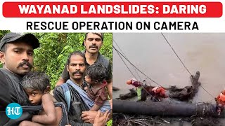 Wayanad Landslides: Tribal Family With 4 Children Saved In Heroic 8-Hr Rescue Op; Kerala CM In Awe