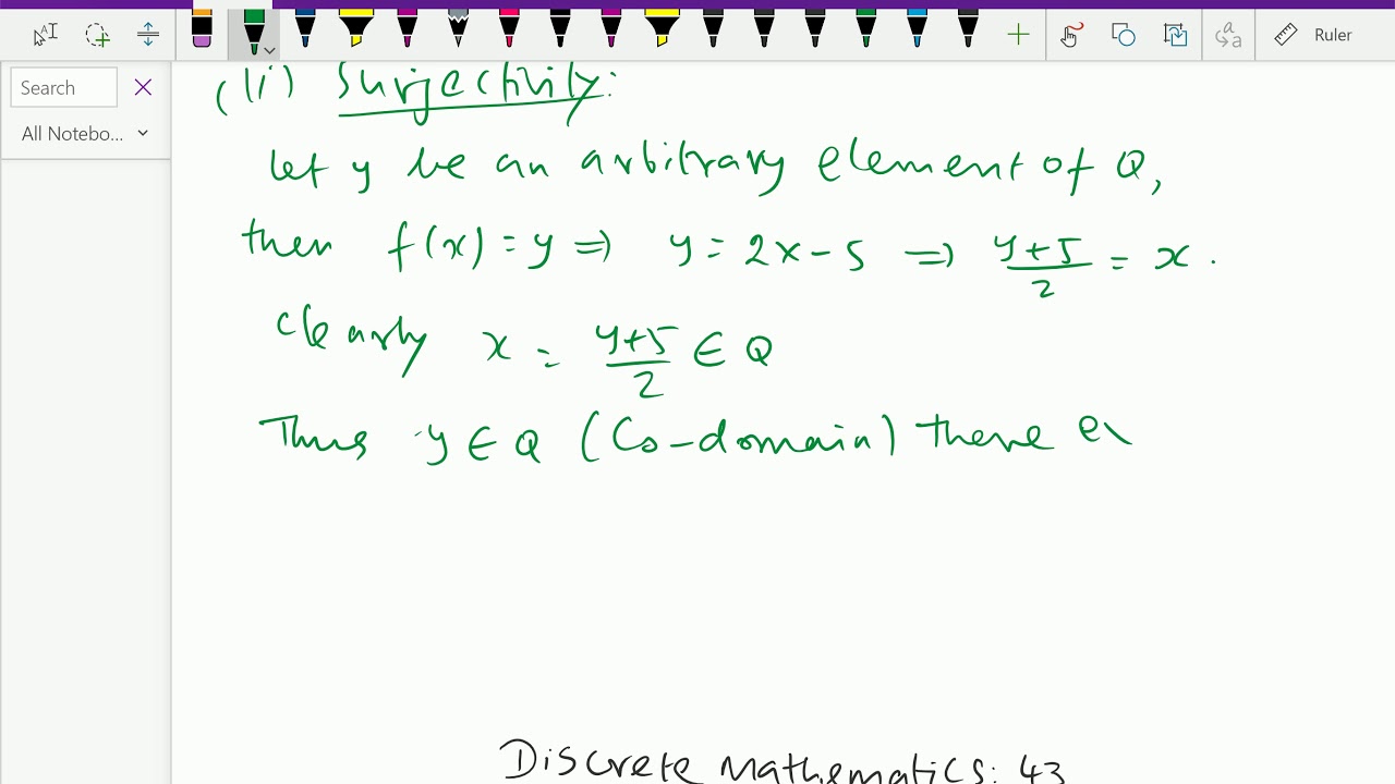 Discrete Math Equations