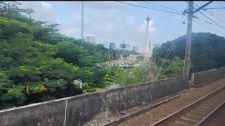 LIAT TUGU MONAS DALAM PERJALANAN NAIK KERETA  #originalvideo #originalvideo #keretaapi