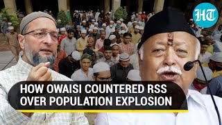 'Muslims wear condoms the most': Owaisi counters Mohan Bhagwat | India Population Debate